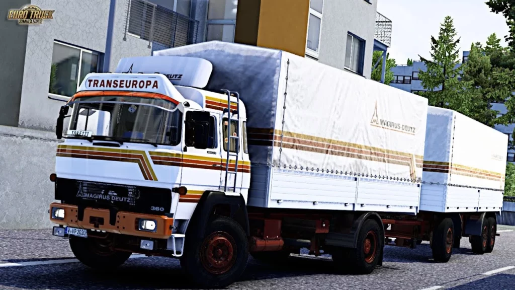 Мод MAGIRUS-ТРАНСЪЕВРОПЕЙСКИЙ МЕГА ПАКЕТ 1.49 для Euro truck simulator 2