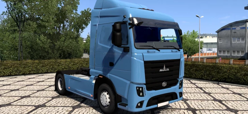 Мод МАЗ 5440 М9 V1.0 1.49 для Euro truck simulator 2