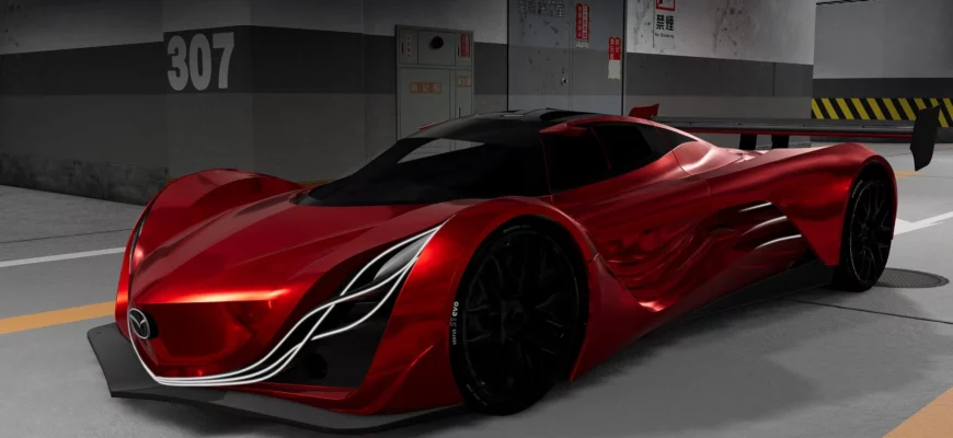 Мод MAZDA FURAI FREE V1.2 0.30.X ДЛЯ BEAMNG.DRIVE