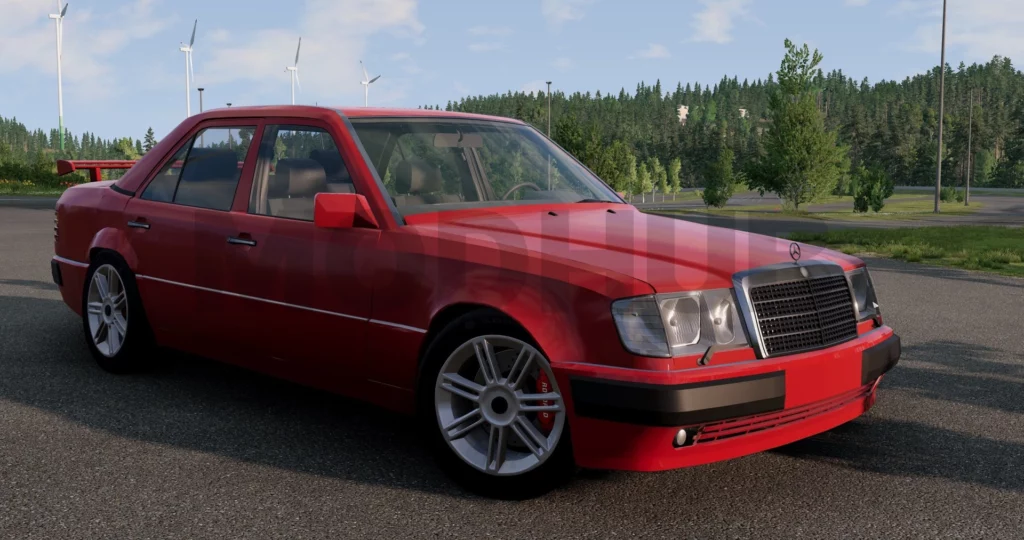 Мод MERCEDES-BENZ E-CLASS (W124) V1.0 0.31.X ДЛЯ BEAMNG.DRIVE