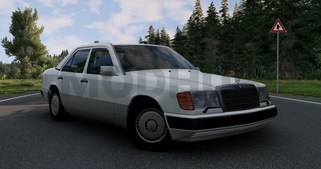 Мод MERCEDES-BENZ E-CLASS (W124) V1.0 0.31.X ДЛЯ BEAMNG.DRIVE