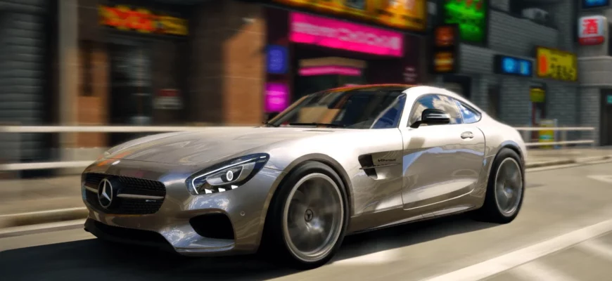 Мод MERCEDES-BENZ GT FAST 0.31.X ДЛЯ BEAMNG.DRIVE