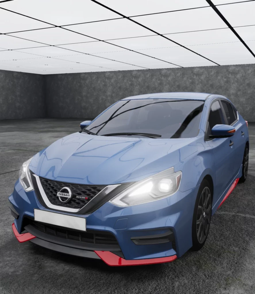 Мод NISSAN SENTRA V1.0 ДЛЯ BEAMNG.DRIVE