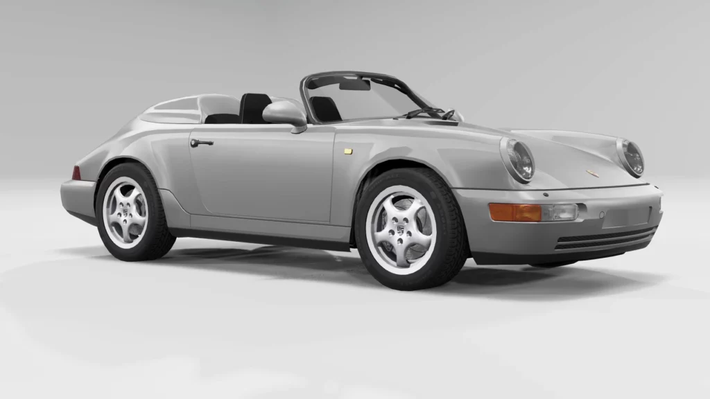 Мод PORSCHE 911 CARRERA 2 SPEEDSTER V1.0 ДЛЯ BEAMNG.DRIVE