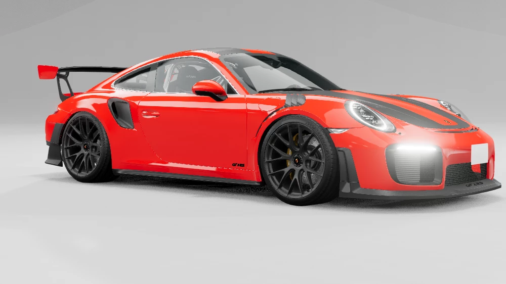 Мод PORSCHE 911 GT3 RS (991) V1.4 0.30.X ДЛЯ BEAMNG.DRIVE