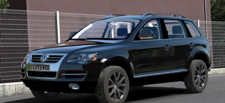 Мод VOLKSWAGEN TOUAREG 7L V2.7 для Euro truck simulator 2