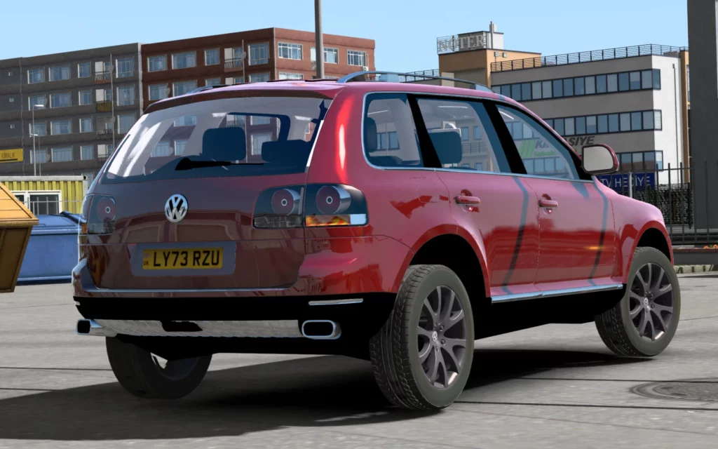 Мод VOLKSWAGEN TOUAREG 7L V2.7 для Euro truck simulator 2