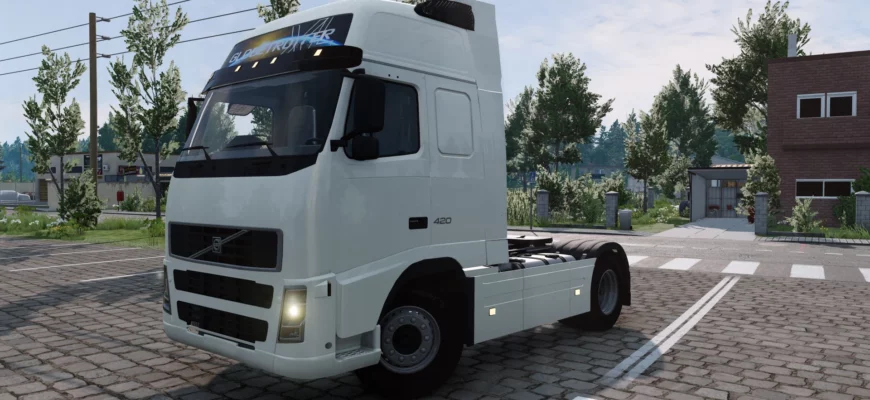 Мод VOLVO FH V1.3 ДЛЯ BEAMNG.DRIVE