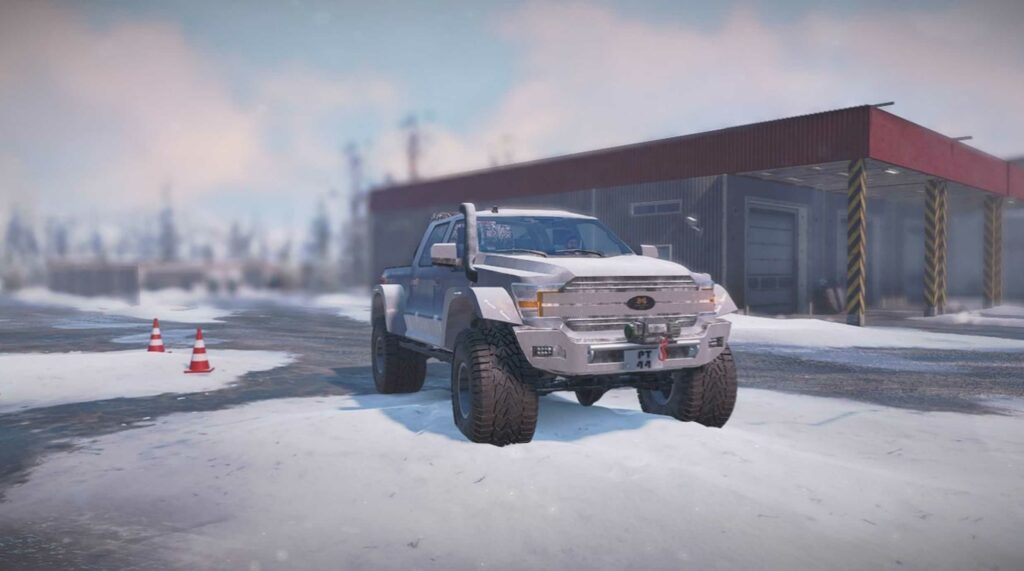 Мод V G F150 Polar Truck 44 v1.2 для SnowRunner