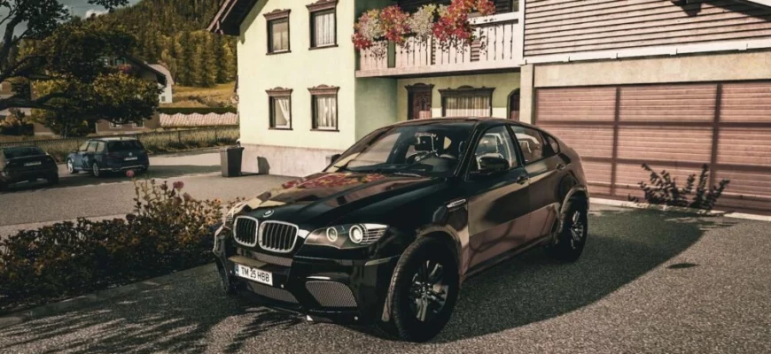 Мод 2010 BMW X6M E71 V1.1 1.49 для Euro truck simulator 2