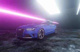 Мод AUDI RS4 V1.0 ДЛЯ BEAMNG.DRIVE