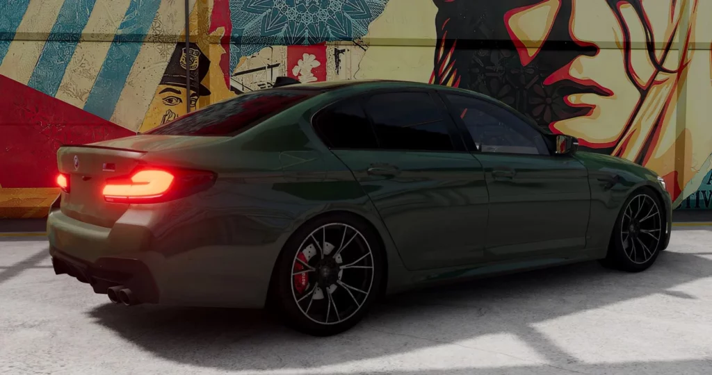 Мод BMW M5 F90 V1.1 ДЛЯ BEAMNG.DRIVE