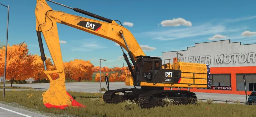 Экскаватор CAT 390 FL V1.0.0.0