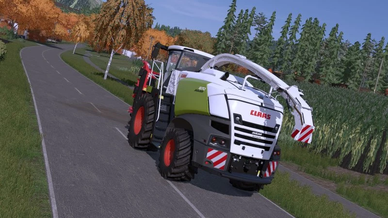 Мод CLAAS JAGUAR 840-880 V1.0.0.0 для Farming Simulator 22