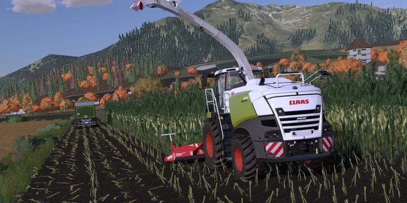 Мод CLAAS JAGUAR 840-880 V1.0.0.0 для Farming Simulator 22