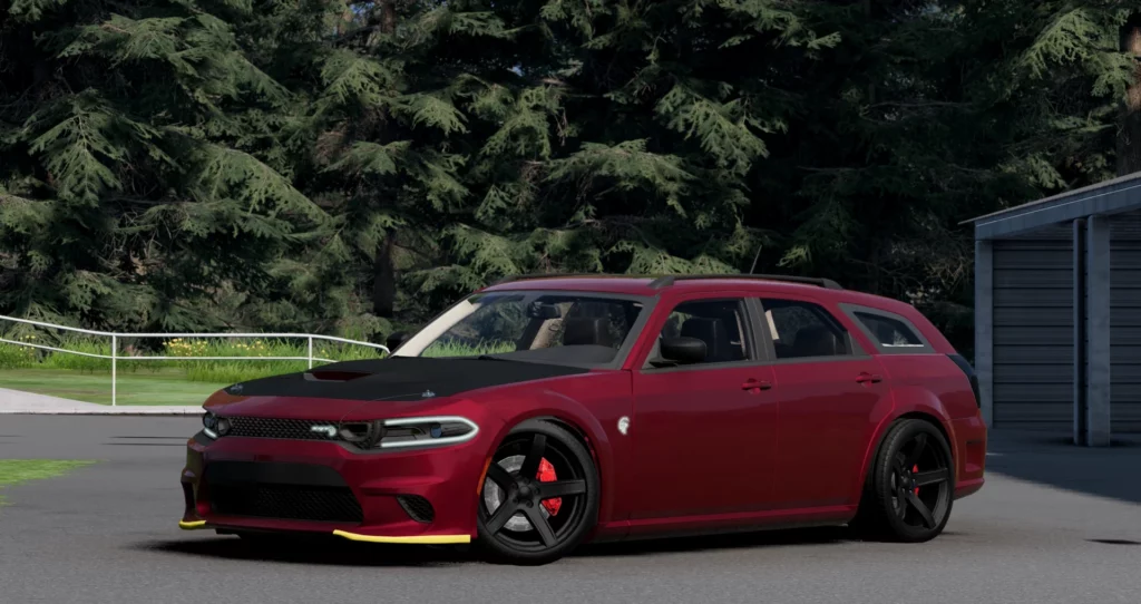 Мод DODGE MAGNUM V1.0 0.31.X ДЛЯ BEAMNG.DRIVE