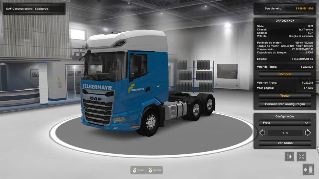 ДВИГАТЕЛЬ DAF 2021 660 Л.С.