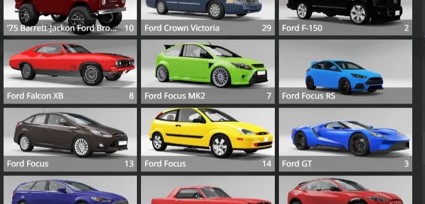 FORD CAR PACK 0.31.X