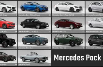 MERCEDES CAR ПАК МАШИН V1.0