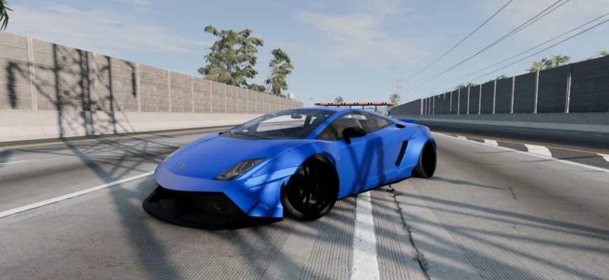 Мод LAMBORGHINI GALLARDO V1.0 ДЛЯ BEAMNG.DRIVE