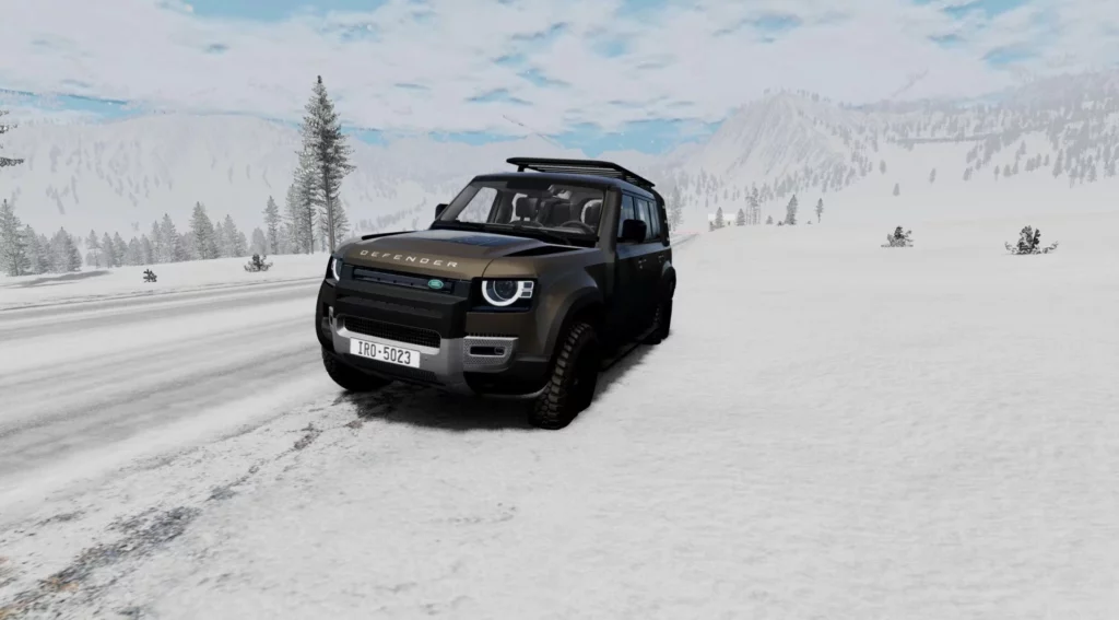 Мод LAND ROVER DEFENDER V1.0 ДЛЯ BEAMNG.DRIVE