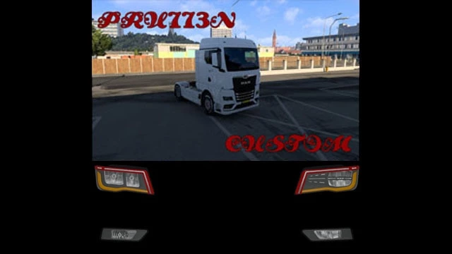 MAN TGX 2020 НОВЫЕ ФАРЫ V1.0 1.49