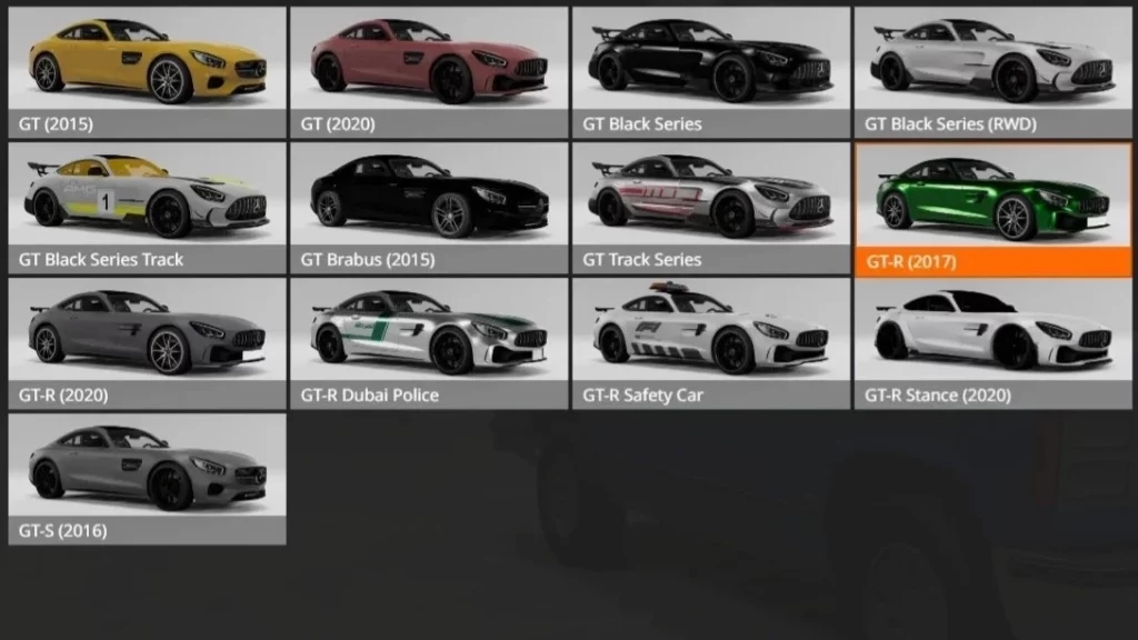 MERCEDES AMG GT RELEASE V1.0