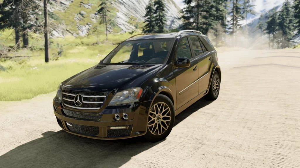 Мод MERCEDES-BENZ ML63 V1.1 ДЛЯ BEAMNG.DRIVE