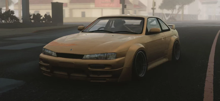 Мод NISSAN SILVIA 200SX (S14) V2.0 ДЛЯ BEAMNG.DRIVE