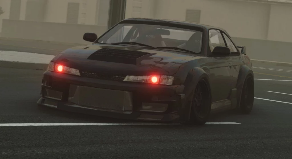 Мод NISSAN SILVIA 200SX (S14) V2.0 ДЛЯ BEAMNG.DRIVE