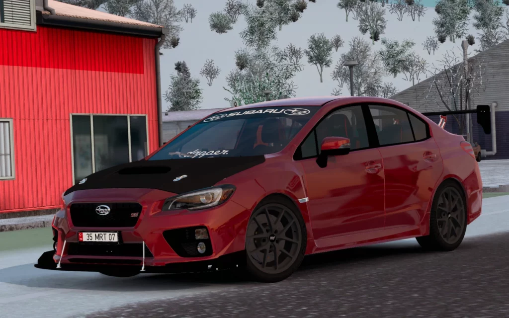 МАШИНА SUBARU IMPREZA WRX STI 2017 V3.4