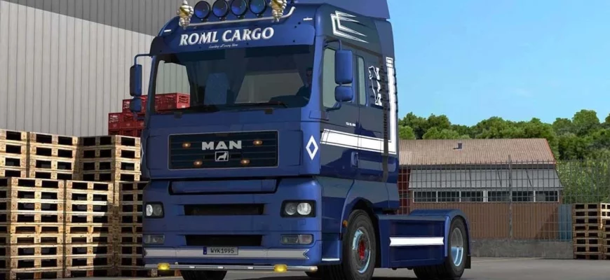 ГРУЗОВИК MAN TGA V2.2 1.49 ETS 2