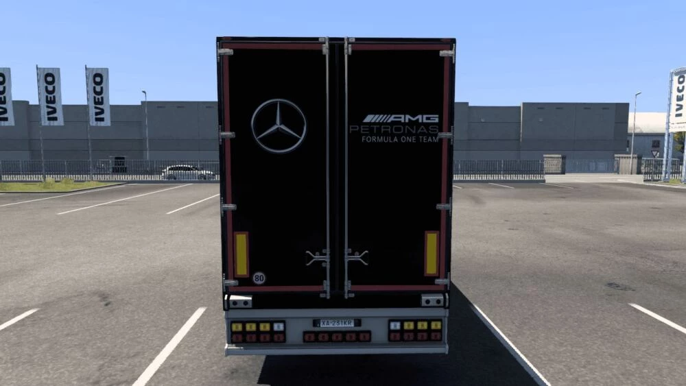 СКИН MERCEDES AMG F1 TEAM 2024 V1.0