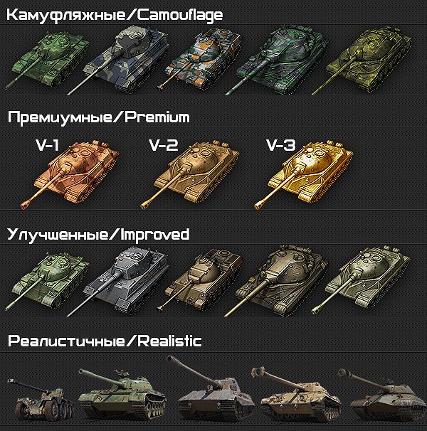 Золотые иконки премиум танков для МИР ТАНКОВ