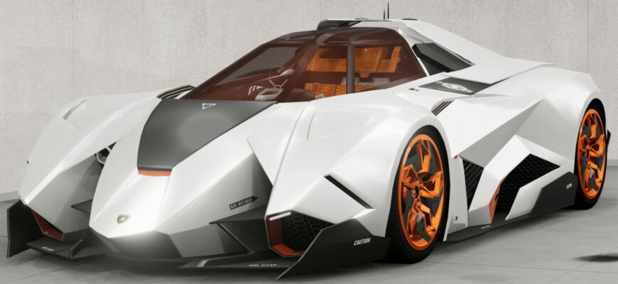 МОД Lamborghini Egoista v1.0 (0.34.x)