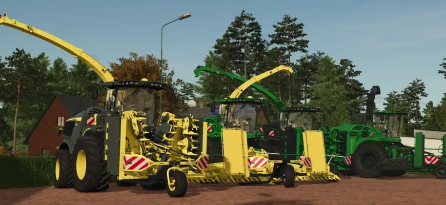 Мод FS25 John Deere 9000er Series v1.0.0.0